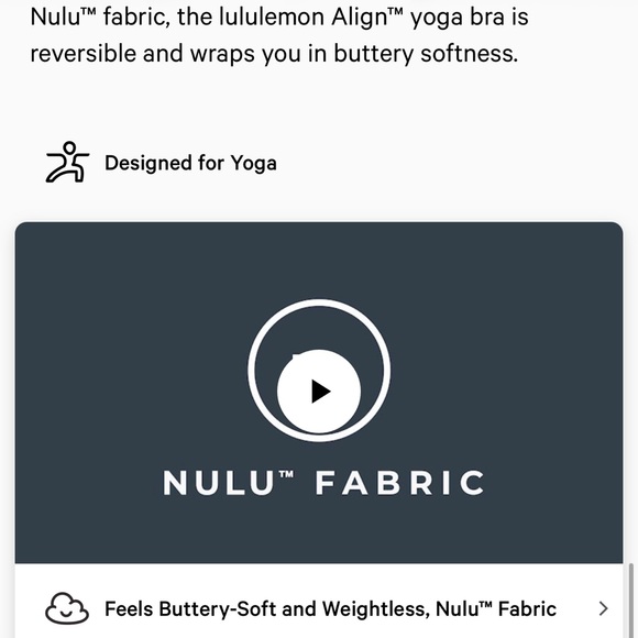 Lululemon Align Long Line Bra - Picture 3 of 8